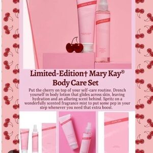 Mary Kay Cherry-Themed Body Care Set